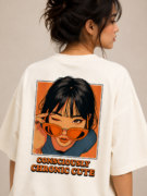 CHRONIC CUTE — Oversized Graphic T-Shirt