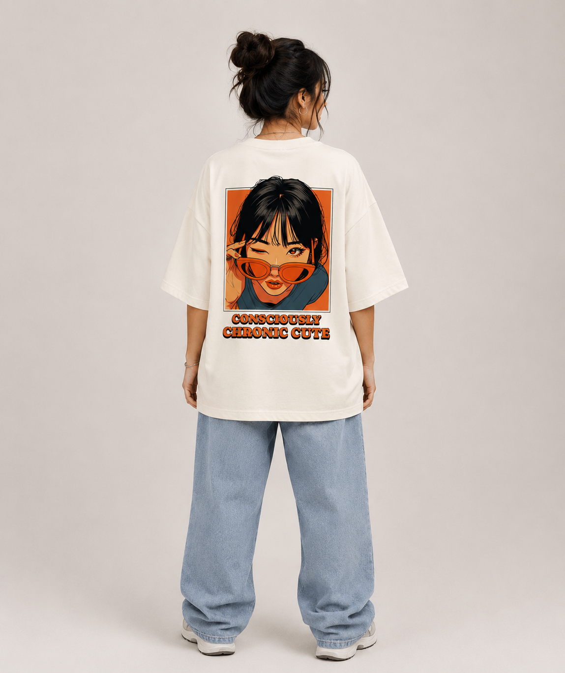 CHRONIC CUTE — Oversized Graphic T-Shirt - Image 3