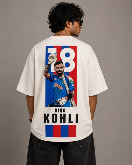 KING 18 — Oversized Graphic T-Shir