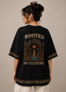 ROOTED IN CULTURE — Oversized Graphic T-Shirt