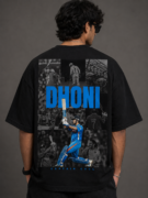 CAPTAIN COOL — Oversized Graphic T-Shirt | Black