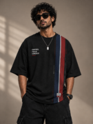 God's Plan Cricket Oversized T-Shirt – Black